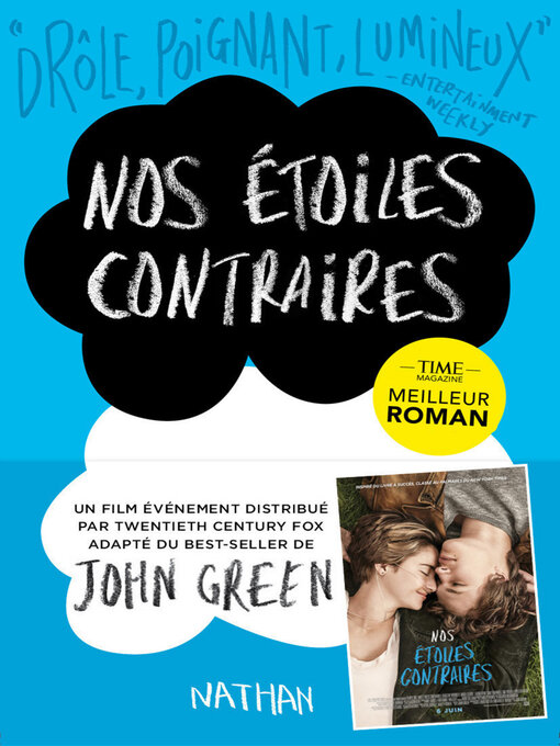 Title details for Nos etoiles contraires by John Green - Wait list